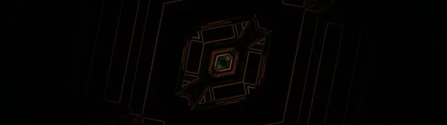 تونل نئون الماس گردابی VJ Loop 32:9 فوق العاده Ultrawide 60fps اسکرین سیور