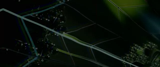 Неон Тунел Хексагон Мрежа VJLoops 2.39:1 Cinemascope 60fps Чувар на екран