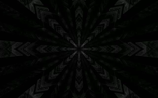 Neon Tunel Tamni Kaleidoskop Zvezda Eksplozija Vj Loop 16:10 MacBook 60fps Čuvar Ekrana