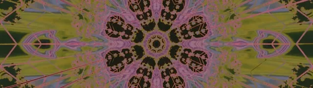 Túnel Neón Fractal Caleidoscopio 32:9 Super Ultrawide 60fps Salvapantallas Vj Loop