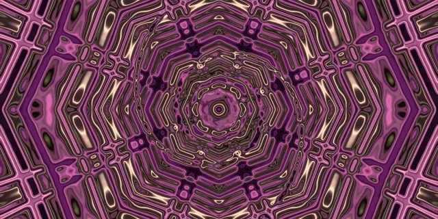 Neon Tunnel Fractal Kaleidoscope Vj Loop 2:1 Univisium 60fps Screensaver