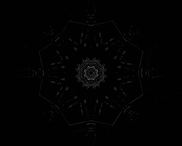 Neon Tunel Fraktalni Oktagon Vrtlog 5:4 industrial 60fps Čuvar Ekrana VJLoops