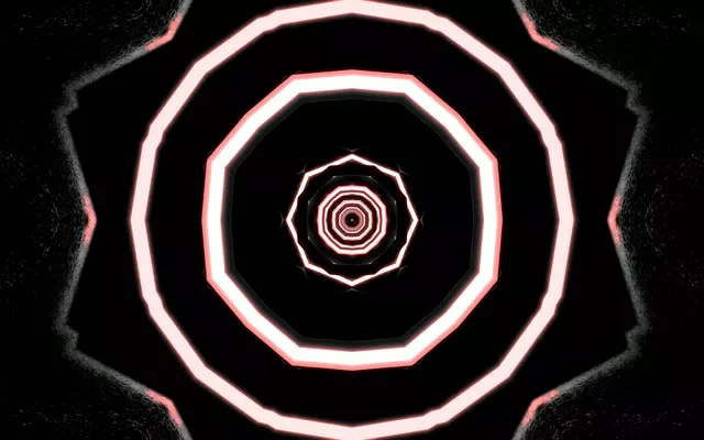 Túnel de Neó Vòrtex Octògon Brillant Vj Loop 16:10 Macbook 60fps Estalviapantalles