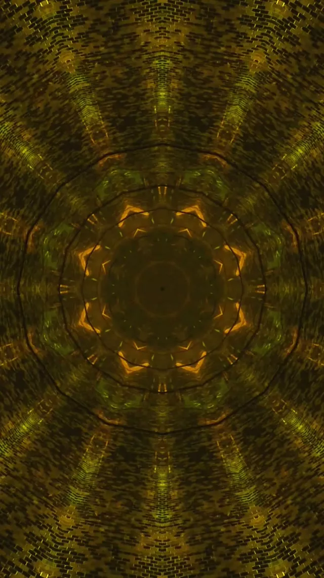 Tunel Neon Mandala Aurie Vortex Screensaver 9:16 Reels 60fps VJLoops