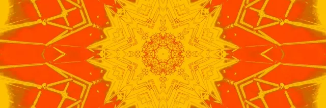 Neon Tunnel Mandala Star Burst 3:1 Triple Wide 60fps Screensaver Vj Loop