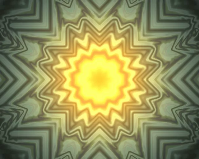 Túnel de Neó Caleidoscopi Explosió d'Estrella 60fps 5:4 Industrial Protector de Pantalla VJ loop