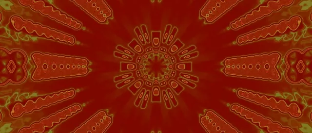 Neon Tunnel Kaleidoscope Burst 21:9 Ultrawide 60fps Screensaver Vj Loop