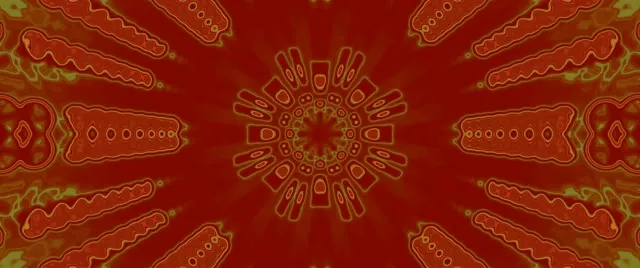 Tunnel Neon Esplosione Caleidoscopio 2.39:1 Cinemascope 60fps Screensaver Vj Loop