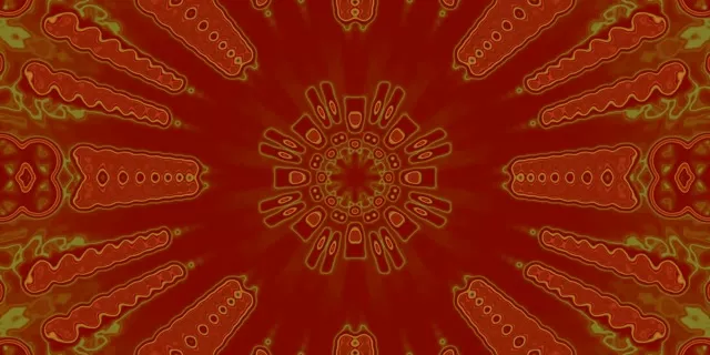 Неонски Тунел Калеидоскоп Експлозија 2:1 Univisium 60fps Screensaver Vj Loop