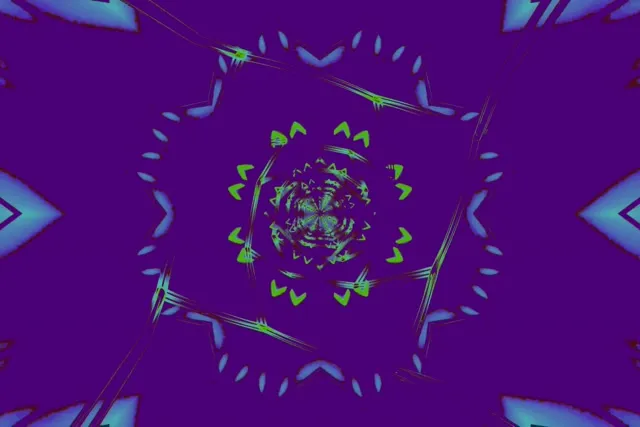 Neon Tunnel Stjerne Kalidoskop 3:2 surface 60fps Vj loop skjermsparer