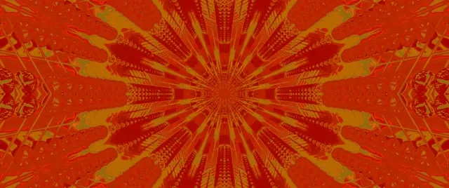 Neon Tunnel Kaleidoscope Burst 2.39:1 Cinemascope 60fps Screensaver Vj Loop