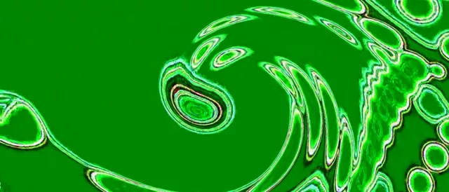 Neon Tunnel Green Swirl Vortex Screensaver 21:9 Ultrawide 60fps Vj Loop