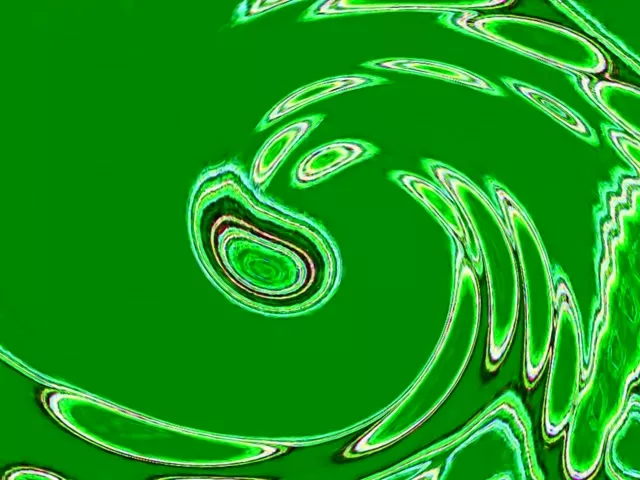Neon Tunnel Green Swirl Vortex 4:3 Classic 60fps Screensaver Vj Loop