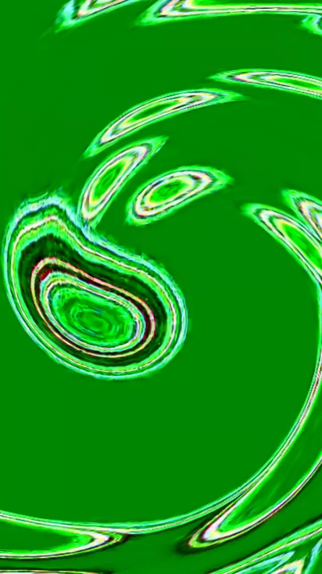 Neon Tunnel Green Swirl Vortex VJ Loop 9:16 Reels 60fps Screensaver
