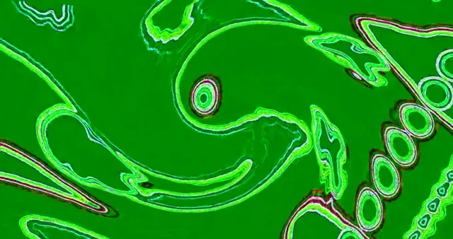 Neon Tunnel Green Swirl Screensaver 4k uhd 60fps Vj Loop