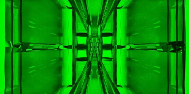 Vòng Lặp Vortex Kaleidoscope Đường Hầm Neon 2:1 Univisium 60fps Screensaver