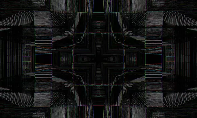 Неоновый туннель калейдоскоп | 5:3 Wide 60fps VJ Loop Screensaver