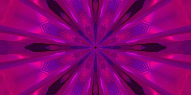 Tunéal Neon Caleidoscóip Spréacharnach VJLoops 2:1 Univisium 60fps Screensaver