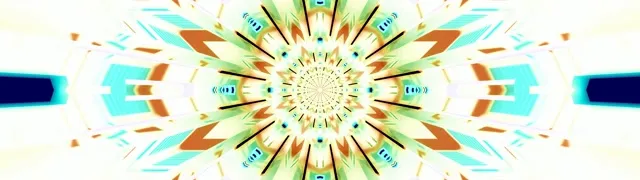 Neon Tunnel Kaleidoskop Explosion VJ Loop 32:9 Super Ultrawide 60fps Bildschirmschoner