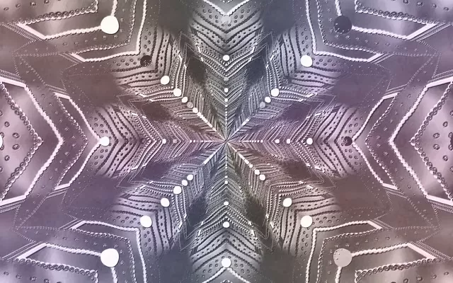 Neon Tunnel Kaleidoscope VJ Loop 16:10 Macbook 60fps Screensaver