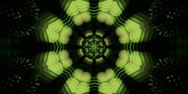 Неонова Тунель Калейдоскоп Вихор | 2:1 Univisium 60fps Screensaver VJLoops