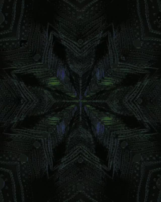 Tunel Neon Kaleidoscope Vortex | 4:5 Instagram 60fps Screensaver Loop