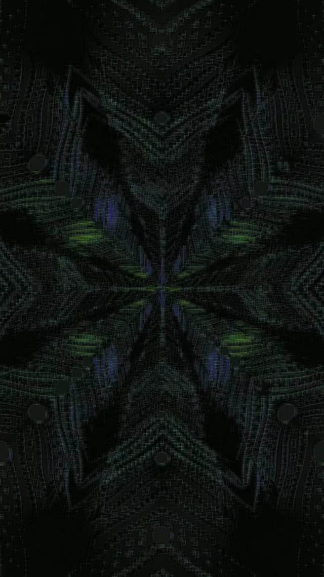 Túnel de Neón Caleidoscopio Vórtice | 9:16 Reels 60fps Screensaver Loop