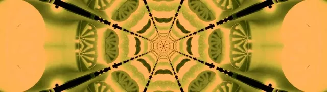 تونل نئون کالیدوسکوپ تار 32:9 Super Ultrawide 60fps محافظ صفحه VJ Loop