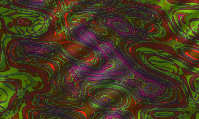 Neon Tunnel Liquid Swirl VJ Loop 5:3 Wide 60fps Screensaver Motion