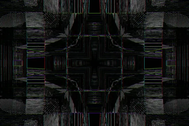 Neon Tunnel Kaleidoscope Mirror | 3:2 Surface 60fps VJ Loop Screensaver