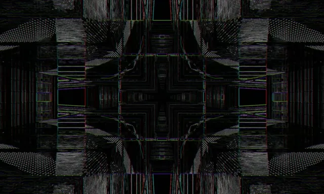 Neon Tunnel VJ Loop 5:3 Wide 60fps Screensaver Glitch Kaleidoscope