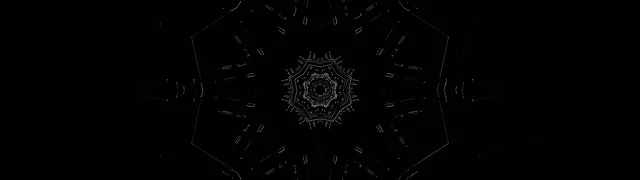 ネオントンネル曼荼羅万華鏡 32:9 Super Ultrawide 60fps スクリーンセーバー VJLoops