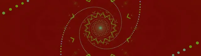 Neona Tunela Mandala Izarra Biortza 32:9 Super Zabalera 60fps Pantaila-aurtentzailea Vj Loop