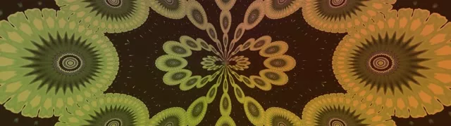 Fractal Kaleidoscope Neon Tunnel 32:9 Ultrawide 60fps VJ Loop Screensaver