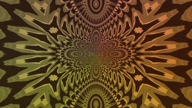 Neon Tunnel Mandala VJ Loop 4K UHD 60FPS Screensaver Windows PC