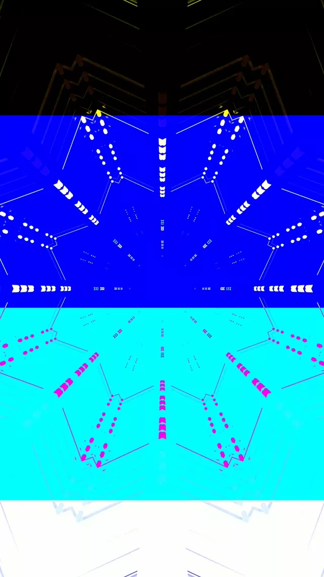 Neon Tunnel Mirrored Dot Vortex 9:16 Reels 60fps Screensaver Vj Loop
