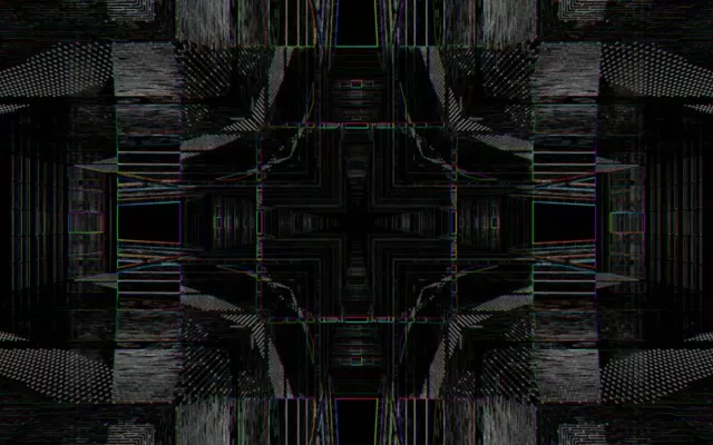 ネオンタンネル ミラーリング カレイドスコープ VJLoop 16:10 MacBook 60fps スクリーンセーバー