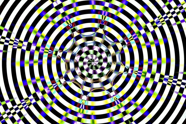 Neon Tunnel Kaleidoscope Vortex 3:2 60fps Screensaver VJ Loop