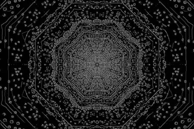 नियोन टनल ऑक्टागन स्क्रीनसेवर 3:2 Surface 60fps VJ Loop