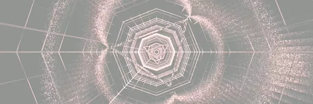 Neon Tunnel Achthoek Vortex 3:1 Triple Wide 60fps Schermbeveiliging Vj Loop