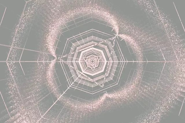 Neon Tunnel Octagon Vortex Vj Loop 3:2 Surface 60fps Screensaver