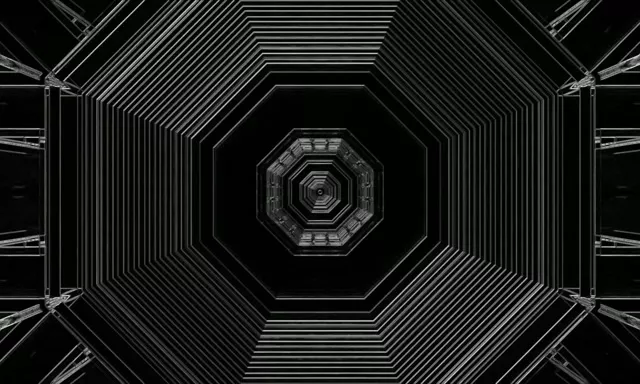 霓虹隧道八角形漩涡 VJ Loop 5:3 宽屏 60fps 屏保