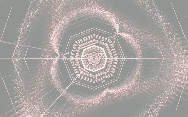 Túnel Neón Octógono Vórtice VJLoops 60fps Protector de Pantalla 16:10 Macbook