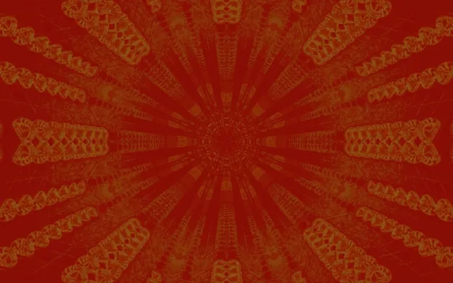 Neon Tunnel Tribal Sunburst Vj Loop 16:10 Macbook 60fps Screensaver