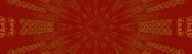 Neon Tunnel Orange Green Kaleidoscope VJ Loop 32:9 Super Ultrawide 60fps Screensaver