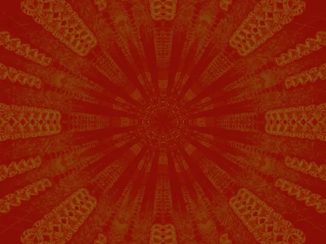 Neon Tunnel Kaleidoscope Burst 4:3 Classic 60fps Screensaver Vj Loop