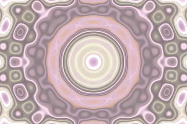 Penyelamat Skrin Bulatan Merah Jambu Terowong Neon 3:2 Surface 60fps VJ Loop