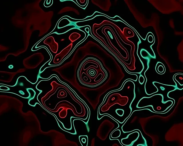 Neon Tunnel Swirling Diamond Vortex Vj Loop 5:4 industrial 60fps Screensaver