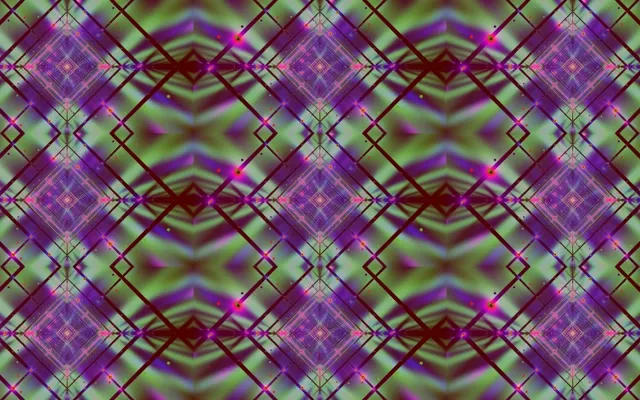 تونل نئون شبکه الماسی VJ Loop 16:10 MacBook 60fps محافظ صفحه