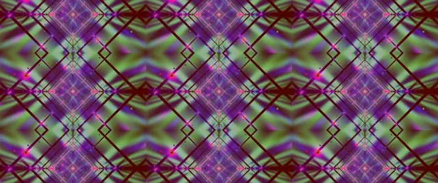 Neon Tunel Diamantna Mreža VJ Loop 2.39:1 Cinemascope 60fps Ohranjevalnik Zaslona